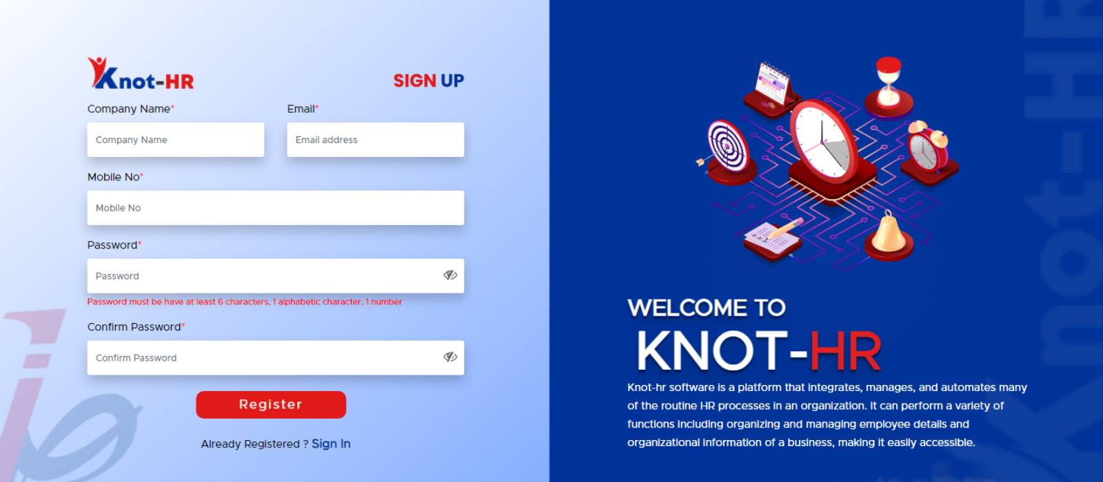 Knot-hr login